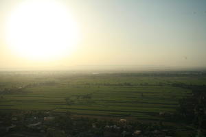 aerial view, clear, dusk, East Timor, Egypt, Egypt, sky, sun, sunset, vegetation