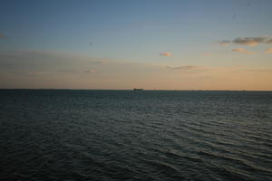 cloud, dusk, eye level view, Florida, Miami, seascape, sky, sunset, The United States