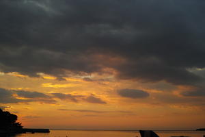 cloud, cloudy, Croatia, evening, eye level view, golden hour, Nimbostratus, open space, sky, summer, sunset, sunset, Zadarska