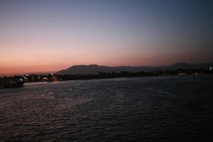 clear, dusk, East Timor, Egypt, Egypt, elevated, evening, landmarks, river Nile, sky