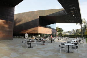 autumn, cafe, California, chair, day, eye level view, furniture, San Francisco, shady, sunny, table, The United States