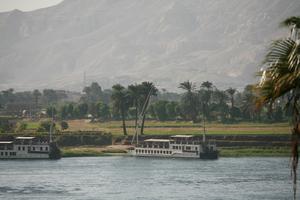 boat, day, East Timor, Egypt, Egypt, elevated, landmarks, natural light, palm, river, river Nile, tree, vegetation