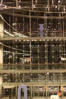 artificial lighting, eye level view, facade, glass, interior, Poland, Poznan, shopping centre, Wielkopolskie