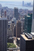 building, cityscape, day, elevated, facade, Manhattan, New York, roof, sunny, The United States