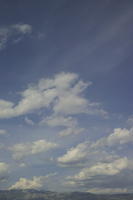 afternoon, blue, cloud, cloudy, Croatia, Cumulus, day, eye level view, open space, sky, summer, Zadarska