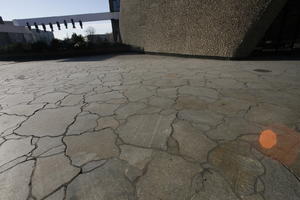 day, eye level view, floor, Krakow, lowered, Malopolskie, Poland, sunny, winter