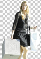casual, cutout, cutout people, cutout women, day, eye level view, female, front, shopping, spring, sunny, walking, woman