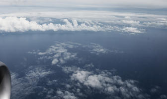aerial view, Canarias, cloudscape, day, diffuse, diffused light, Spain