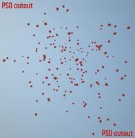 balloons, below, cutout, day, England, London, looking up, open space, sunny, worm