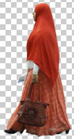 cutout, cutout people, cutout women, day, diffuse, diffused light, eye level view, female, middleastern, side, summer, walking, woman