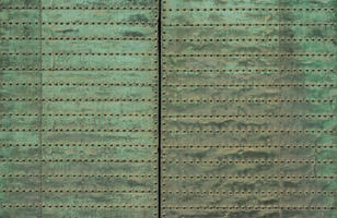 bronze, door, metal, orthogonal, patina, texture