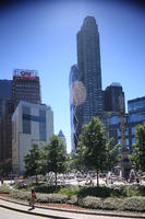 building, day, facade, Manhattan, New York, park, skyscraper, sunny, The United States, tree, vegetation