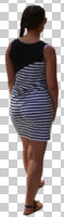 back, casual, caucasian, cutout, cutout people, cutout women, day, diffuse, diffused light, eye level view, female, summer, walking, woman